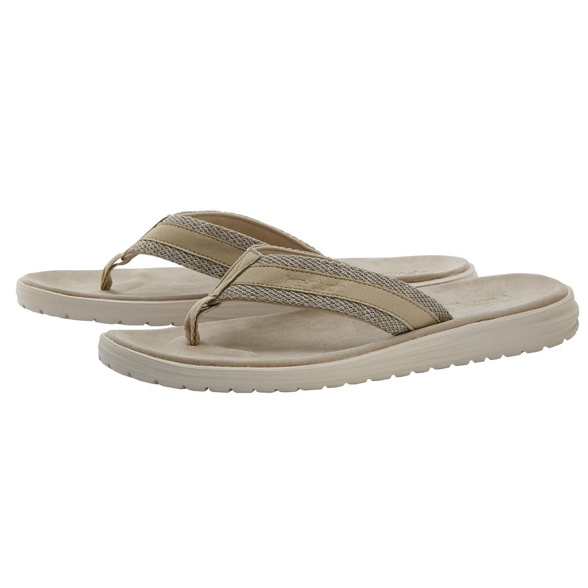 leather tooled Hey Dude Sandals MENS
